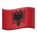 Drapeau : Albanie