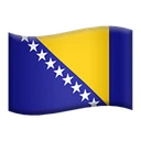 Drapeau : Bosnie-Herzégovine