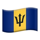 Drapeau : Barbade