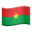 Drapeau : Burkina Faso