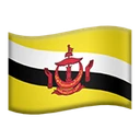Drapeau : Brunei