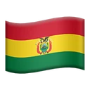 Drapeau : Bolivie
