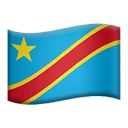 Drapeau : Congo-Kinshasa