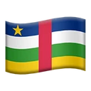 Drapeau : République centrafricaine