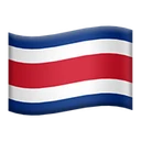 Drapeau : Costa Rica