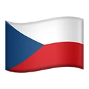 Drapeau : Tchéquie