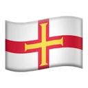 Drapeau : Guernesey
