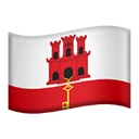 Drapeau : Gibraltar