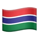Drapeau : Gambie