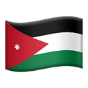 Drapeau : Jordanie