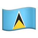 Drapeau : Sainte-Lucie