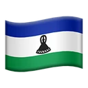 Drapeau : Lesotho