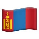 Drapeau : Mongolie