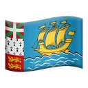 Drapeau : Saint-Pierre-et-Miquelon