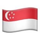 Drapeau : Singapour