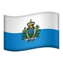 Drapeau : Saint-Marin