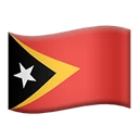 Drapeau : Timor oriental