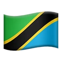Drapeau : Tanzanie