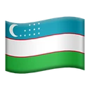 Drapeau : Ouzbékistan