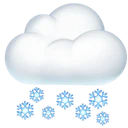 Nuage avec neige