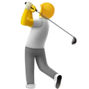 Joueur de golf