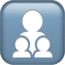Famille : homme, fille et garçon