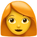 Femme : cheveux roux