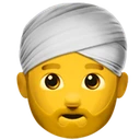 Homme en turban