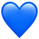 Cœur bleu