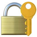 Cadenas fermé avec clé