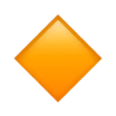 Petit losange orange