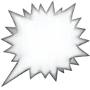 Bulle colère droite