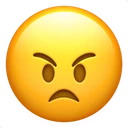 Visage en colère