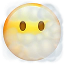 Visage dans les nuages
