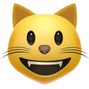 Chat qui sourit