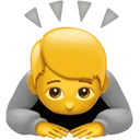 Personne qui s’incline
