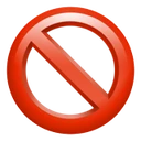 Symbole d’interdiction