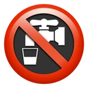 Eau non potable