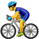 Cycliste homme