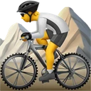 Personne en VTT