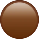 Disque marron