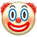 Visage de clown