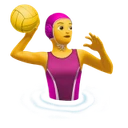 Joueuse de water-polo