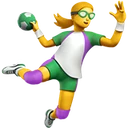 Handballeuse