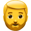 Homme barbu