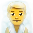 Homme au hammam