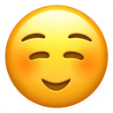 Visage souriant
