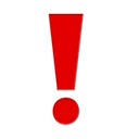 Point d’exclamation rouge