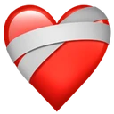 Cœur avec bandages